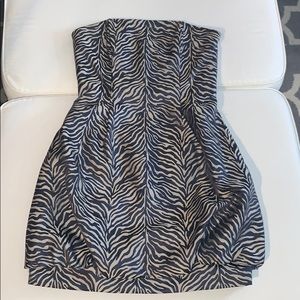 Cache Strapless Cocktail Dress - Size 10